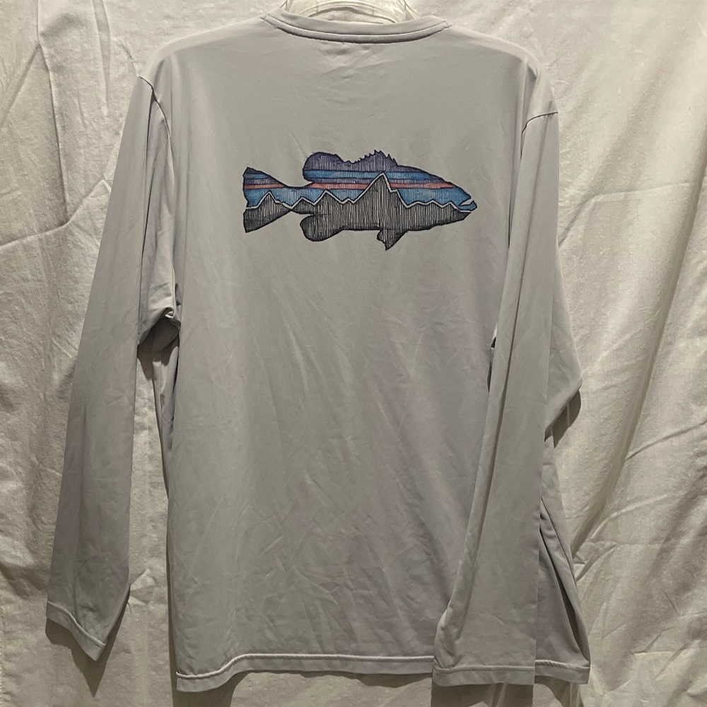 Patagonia - Men's Long-Sleeved Cap Cool Daily Fish Graphic Shirt